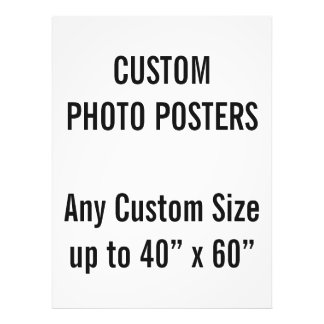 Benutzerdefiniertes 36" x 48" Foto-Poster, bis zu Fotodruck