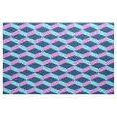 Benutzerdefiniertes 3D-quadratisches geometrisches Stoff (Fat Quarter (45,7 x 55,9 cm))