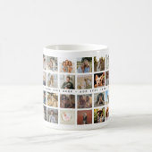 Benutzerdefiniertes 40 x Foto-Collage & Text-Gesch Kaffeetasse (Mittel)