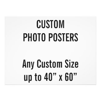 Benutzerdefiniertes 48" x 36" Foto-Poster, bis zu Fotodruck