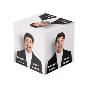 Benutzerdefiniertes 4"-Andenkenfoto Würfel