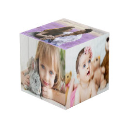 Benutzerdefiniertes 4" Foto Cube Würfel