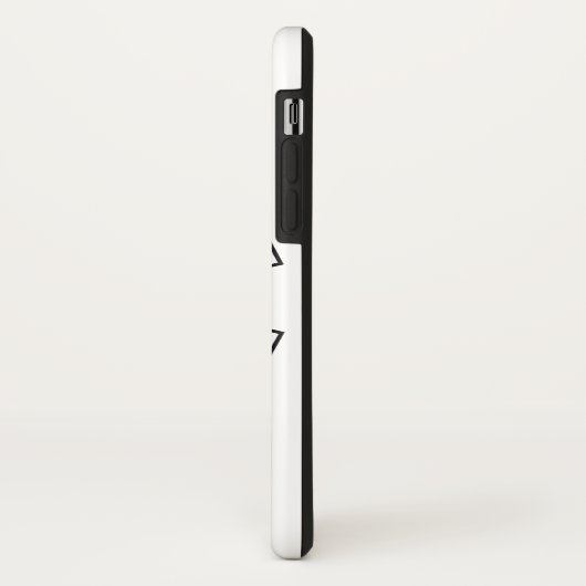 Benutzerdefiniertes 4-Foto Handgeschriebenes Monog Case-Mate iPhone Hülle (Hinten/Links)