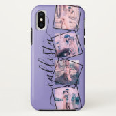 Benutzerdefiniertes 4-Foto-Handgeschriebenes Monog Case-Mate iPhone Hülle (Rückseite)