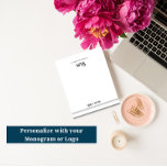 Benutzerdefiniertes 5.5x6 Notepad, Personalisierte Notizblock<br><div class="desc">Benutzerdefinierte Notepad. Personalisiere es! Lassen Sie sich nicht links, wenn Sie beim nächsten wichtigen Anruf Papier und Stift suchen! Mit diesem praktischen Notizblock sind Sie immer bereit, Inspiration, wichtige Informationen oder alles andere zu sammeln, was eine schriftliche Erinnerung erfordert. Passen Sie Ihr Notizblock mit Ihrem Namen, Logo oder Monogramm an....</div>