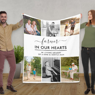 Benutzerdefiniertes 6-Foto für das Lieblingsspeic Fleecedecke