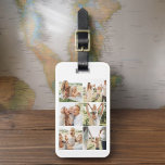 Benutzerdefiniertes 6 Foto Personalisiert Gepäckanhänger<br><div class="desc">Reisen Sie stilvoll mit diesem individuellen 6-Foto Gepäckanhänger, der sich perfekt eignet, um Ihre Lieblingssendungen zu präsentieren. Personalisieren Sie es mit bis zu sechs Ihrer hochgeschätzten Fotos und Ihrem Namen, um ein funktionales und dennoch bedeutsames Accessoire zu schaffen. Aus langlebigen Materialien gefertigt, stellt das Etikett sicher, dass Ihre Taschen leicht...</div>
