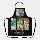 Benutzerdefiniertes 7-Sortiment Familienname Zitat Schürze (Vorderseite)