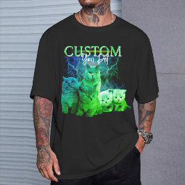 Benutzerdefiniertes 90er Bootleg-Rap-T-Shirt mit I T-Shirt