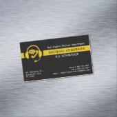 Benutzerdefiniertes 911-Logo für den Dispatcher mi Magnetische Visitenkarte (Beispiel)