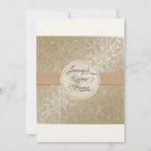 Benutzerdefiniertes Abendessen Einladung (Vorderseite)