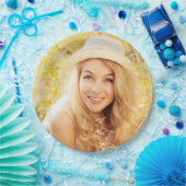 Benutzerdefiniertes Abschluss-Foto Pappteller (Party)