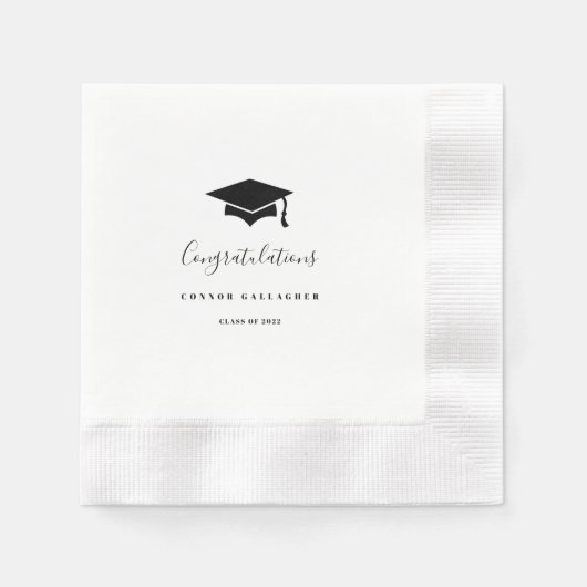 Benutzerdefiniertes Abschluss Serviette (Vorderseite)