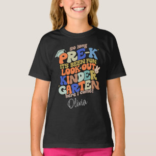 Benutzerdefiniertes Abschluss-Shirt für Vorschule, T-Shirt