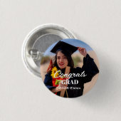 Benutzerdefiniertes Abschlussfoto-Button-Abzeichen Button (Vorne & Hinten)