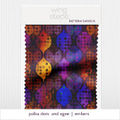 Benutzerdefiniertes Abstraktes Muster Dot Wavy Lil Fußmatte