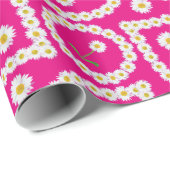 Benutzerdefiniertes Abwrackpapier, Daisy Chains au Geschenkpapier (Rolleneckpunkt)