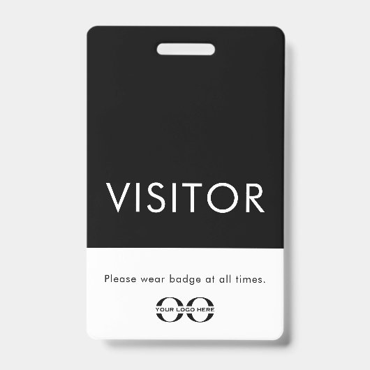 Benutzerdefiniertes Abzeichen für Schulbesucher mi Ausweis (Vorderseite)