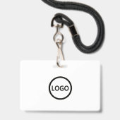 Benutzerdefiniertes Abzeichen-Lanyard-Event-Team-L Ausweis (Rückseite mit Schlüsselband)