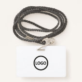 Benutzerdefiniertes Abzeichen-Lanyard-Event-Team-L Ausweis (Rückseite mit Schlüsselband)