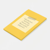Benutzerdefiniertes Abzeichen-Logo-Design Post-it Klebezettel (angewinkelt)