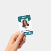Benutzerdefiniertes Abzeichen mit ID-Foto Ausweis (Handheld)
