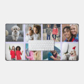 Benutzerdefiniertes achtes Foto Personalisiert Schreibtischunterlage (Tastatur & Maus)