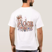 Benutzerdefiniertes Adam Sparkle T-Shirt (Rückseite)