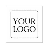 Benutzerdefiniertes Add-Business-Logo 1.5" x 1.5"- Permastempel (Design)