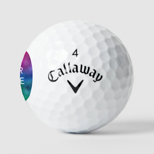 Benutzerdefiniertes Add Image Foto Callaway Supers Golfball (Logo)