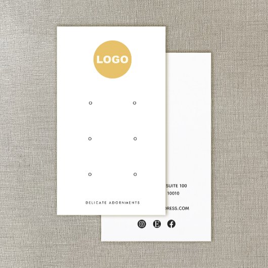 Benutzerdefiniertes Add-Logo 6 Sitzplatzvorratsbeh Visitenkarte