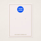 Benutzerdefiniertes Add-Logo, hellrosa, ohrfarbene (Vorderseite)