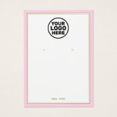 Benutzerdefiniertes Add-Logo, hellrosa, ohrfarbene (Vorderseite)