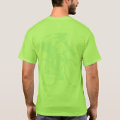 Benutzerdefiniertes adidas Sportrad T-Shirt (Rückseite)