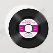 Benutzerdefiniertes Album Einladung (Vorne/Hinten)