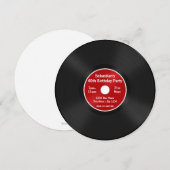 Benutzerdefiniertes Album Einladung (Vorne/Hinten)