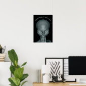 Benutzerdefiniertes Alien-Poster Poster (Heimbüro)