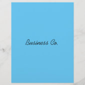 Benutzerdefiniertes allgemeines Registrierungsform Flyer (Hinten)