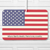 Benutzerdefiniertes amerikanisches Flag-Auto Autolufterfrischer