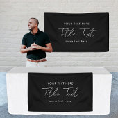 Benutzerdefiniertes Ändern von Bannern Signieren M Banner