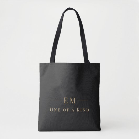 Benutzerdefiniertes Anfangsmonogramm | Lustiges pe Tasche (Vorderseite)