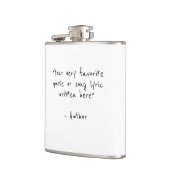 Benutzerdefiniertes Angebot - Erstellen Sie Ihr ei Flachmann (Links)