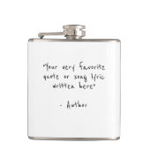 Benutzerdefiniertes Angebot - Erstellen Sie Ihr ei Flachmann (Vorderseite)