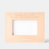 Benutzerdefiniertes Angebot - Erstellen Sie Ihr ei Geätzte Rahmen (Vorderseite)