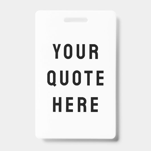 Benutzerdefiniertes Angebot Hier Personalisierter  Ausweis (Front)