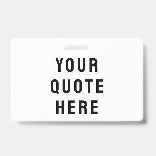 Benutzerdefiniertes Angebot Hier Personalisierter  Ausweis (Vorderseite)