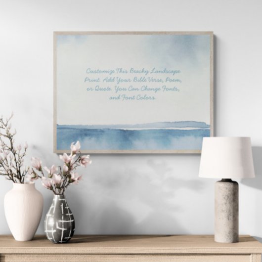 Benutzerdefiniertes Angebot Hinzufügen Ihrer Veran Poster