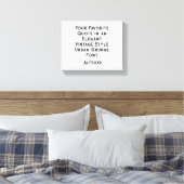 Benutzerdefiniertes Angebot Leinwanddruck (Insitu (Schlafzimmer))