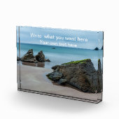 Benutzerdefiniertes Angebot Schreiben Sie Ihren Te Fotoblock (Rechts)