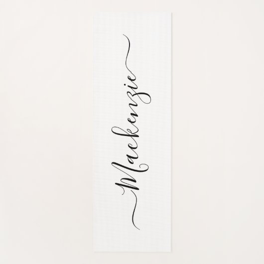 Benutzerdefiniertes Anpassen des Skriptnamens Hinz Yogamatte (Vorderseite)